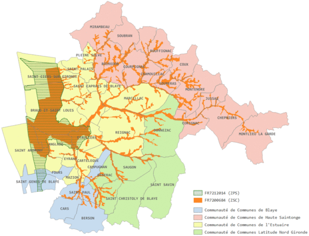 Carte du périmètre