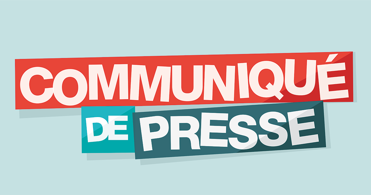 Communiqué de presse