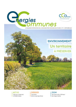 Couverture du magazine Energies Communes N°51 d'Octobre 2023