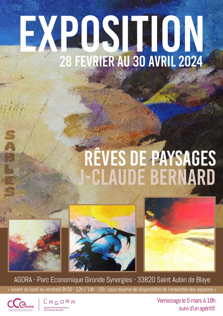 Expositions et œuvres d'art - Communauté de Communes de l'Estuaire
