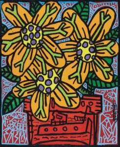 "Untitled" Robert Combas